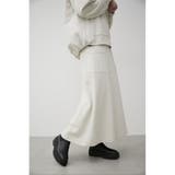 QUILTED DETAIL LONG SKIRT | AZUL BY MOUSSY | 詳細画像2