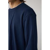 ワッフルフェイクレイヤード長袖トップス | AZUL BY MOUSSY | 詳細画像33