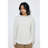 L/GRY1 | ワッフル長袖トップス | AZUL BY MOUSSY