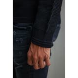 ハニカムベーシッククルーネックニット | AZUL BY MOUSSY | 詳細画像20 