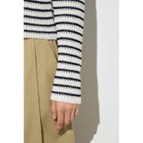 クルーネックツイードライクニットジャケット | AZUL BY MOUSSY | 詳細画像24 