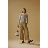 クルーネックツイードライクニットジャケット | AZUL BY MOUSSY | 詳細画像18 