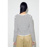 クルーネックツイードライクニットジャケット | AZUL BY MOUSSY | 詳細画像21 