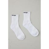 ロゴジャガードミドルソックス | AZUL BY MOUSSY | 詳細画像1 