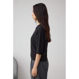 Wジップポロカラーニットカーディガン | AZUL BY MOUSSY | 詳細画像16 