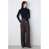 VENUSワイドツータックパンツ | AZUL BY MOUSSY | 詳細画像20