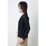 シアーリブ長袖ニットカーディガン | AZUL BY MOUSSY | 詳細画像12