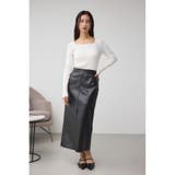 フェイクスエード/フェイクレザータイトスカート | AZUL BY MOUSSY | 詳細画像27 