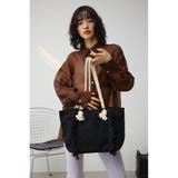サイドフリンジキャンバストートバッグ | AZUL BY MOUSSY | 詳細画像11