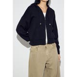BLK | Wジップニットフーディー | AZUL BY MOUSSY