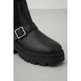 ベルトデザイントラックソールソックスブーツ | AZUL BY MOUSSY | 詳細画像10 