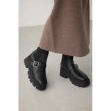 ベルトデザイントラックソールソックスブーツ | AZUL BY MOUSSY | 詳細画像2 