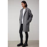 ウォッシャブルオーバーサイズチェスターコート | AZUL BY MOUSSY | 詳細画像4