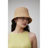 BEG | RAFFIA BUCKET HAT | AZUL BY MOUSSY