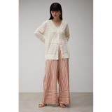 シャドーボーダーニットカーディガン | AZUL BY MOUSSY | 詳細画像4