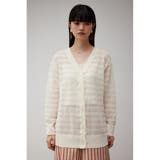 シャドーボーダーニットカーディガン | AZUL BY MOUSSY | 詳細画像5