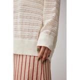 シャドーボーダーニットカーディガン | AZUL BY MOUSSY | 詳細画像10