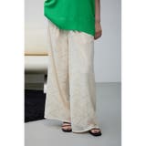 レースリラックスパンツ | AZUL BY MOUSSY | 詳細画像1 