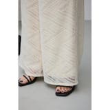 レースリラックスパンツ | AZUL BY MOUSSY | 詳細画像12 