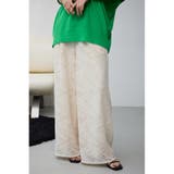 レースリラックスパンツ | AZUL BY MOUSSY | 詳細画像2 