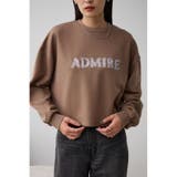 BEG | ラメロゴシシュウカットトップス | AZUL BY MOUSSY