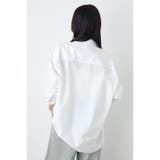 レギュラーカラーオーバーシルエットシャツ | AZUL BY MOUSSY | 詳細画像4 