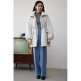 中綿ミドルコート | AZUL BY MOUSSY | 詳細画像3 