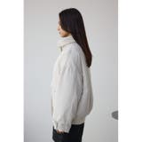 襟リブ中綿ポケットブルゾン | AZUL BY MOUSSY | 詳細画像6 