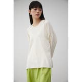 2WAY LAYERED DEEP V/N TOPS | AZUL BY MOUSSY | 詳細画像3