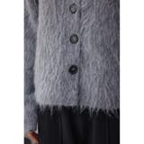 シャギー襟付きニットカーデ | AZUL BY MOUSSY | 詳細画像33 