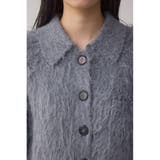 シャギー襟付きニットカーデ | AZUL BY MOUSSY | 詳細画像30 