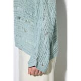 テープヤーンドルマンニットトップス | AZUL BY MOUSSY | 詳細画像19