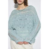 テープヤーンドルマンニットトップス | AZUL BY MOUSSY | 詳細画像11