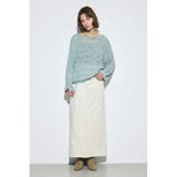 テープヤーンドルマンニットトップス | AZUL BY MOUSSY | 詳細画像15