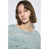 テープヤーンドルマンニットトップス | AZUL BY MOUSSY | 詳細画像16