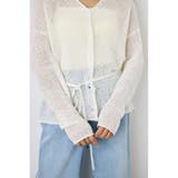 ドライタッチニットVネックカーディガン | AZUL BY MOUSSY | 詳細画像8 