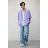 シアー開襟シャツ | AZUL BY MOUSSY | 詳細画像23 