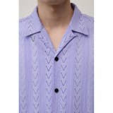 シアー開襟シャツ | AZUL BY MOUSSY | 詳細画像27 