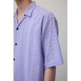 シアー開襟シャツ | AZUL BY MOUSSY | 詳細画像28 