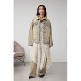 アシンメトリーレイヤードレースキャミワンピース | AZUL BY MOUSSY | 詳細画像4