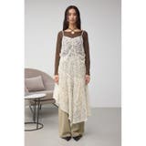 アシンメトリーレイヤードレースキャミワンピース | AZUL BY MOUSSY | 詳細画像5