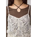 アシンメトリーレイヤードレースキャミワンピース | AZUL BY MOUSSY | 詳細画像8