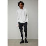 B-HEATネック刺繍長袖Tシャツ | AZUL BY MOUSSY | 詳細画像4