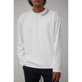 WHT | B-HEATネック刺繍長袖Tシャツ | AZUL BY MOUSSY