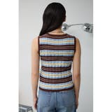 マルチボーダーノースリーブニット | AZUL BY MOUSSY | 詳細画像26 