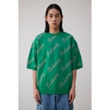 ゴールド総柄半袖ニットトップス | AZUL BY MOUSSY | 詳細画像25