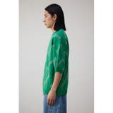 ゴールド総柄半袖ニットトップス | AZUL BY MOUSSY | 詳細画像26