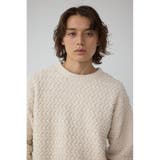 バスケット編みマットモールニット | AZUL BY MOUSSY | 詳細画像2 