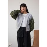 ドッキングスウェットカーディガン | AZUL BY MOUSSY | 詳細画像12