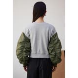 ドッキングスウェットカーディガン | AZUL BY MOUSSY | 詳細画像16
